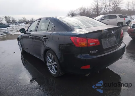2008 Lexus Is 250 from USA, damaged, VIN JTHBK262082062195